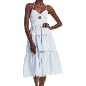 AQUA BY BLOOMINGDALES STRIPES SUNDRESS